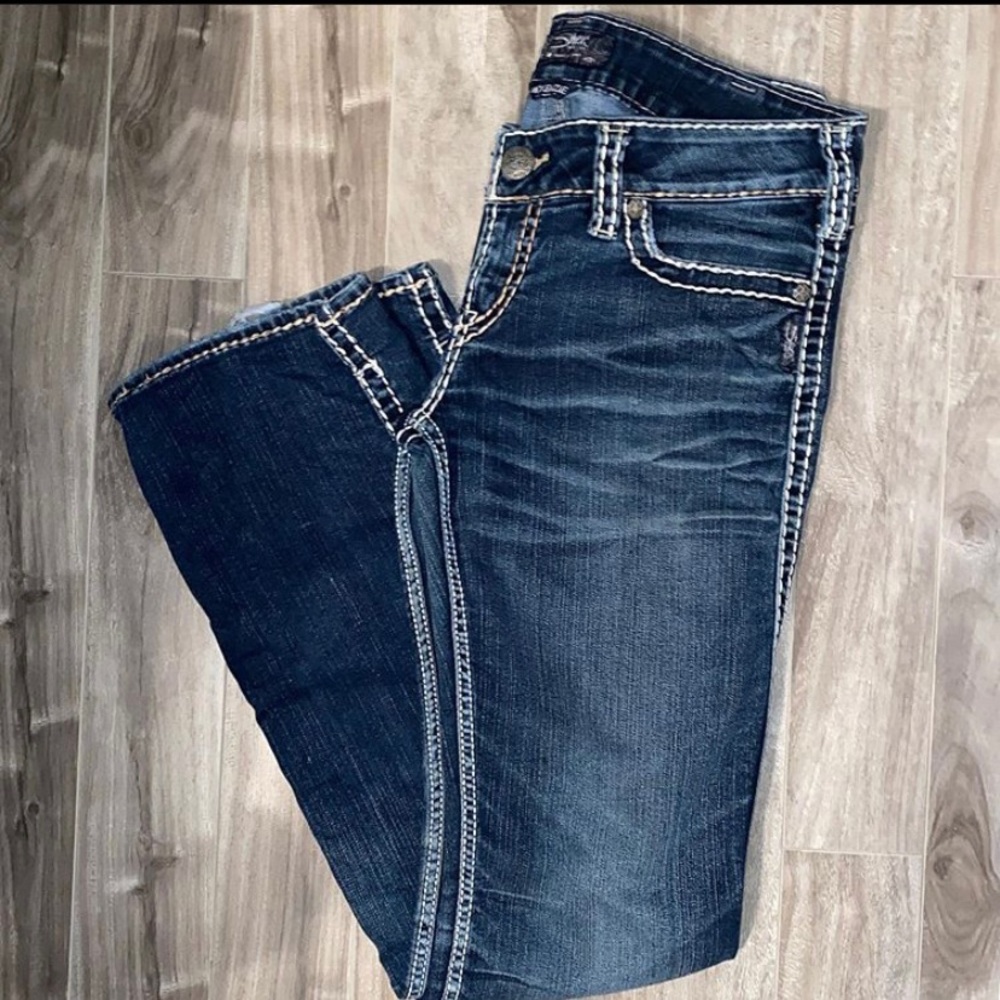 McKenzie silver jeans